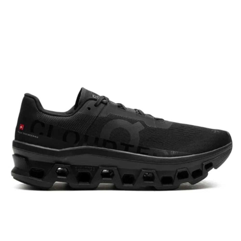On Running Cloudmonster Men's Black Running Sneakers